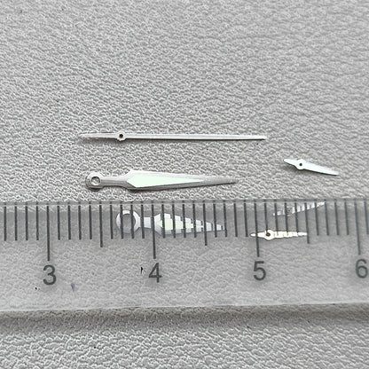 Silver Trim Luminous 6 Pins Watch Hands for ETA G10.211 Quartz Watch Movement