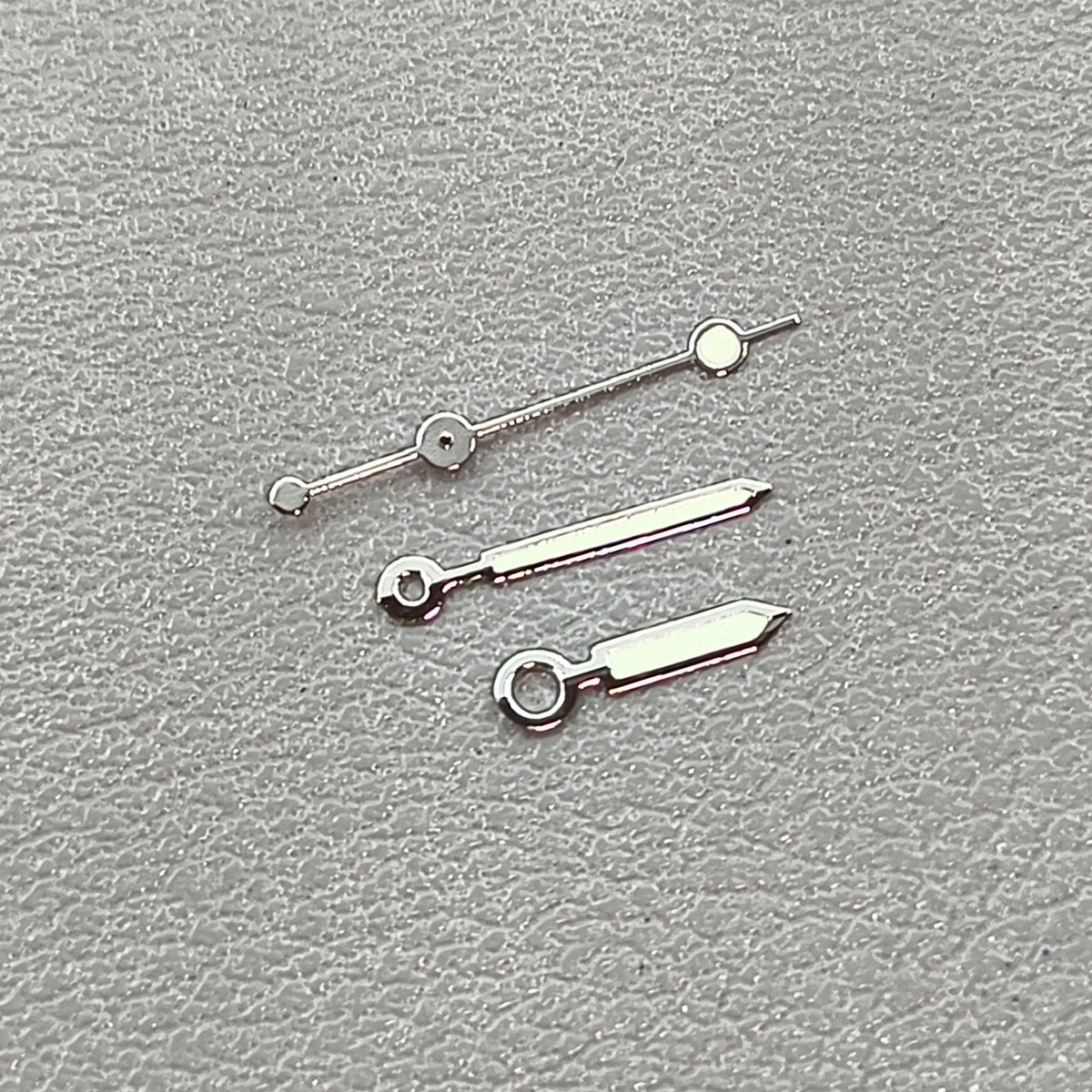 2 Sets Silver Trim Lume Watch Hands for Miyota 2035 Watch Quartz Movement