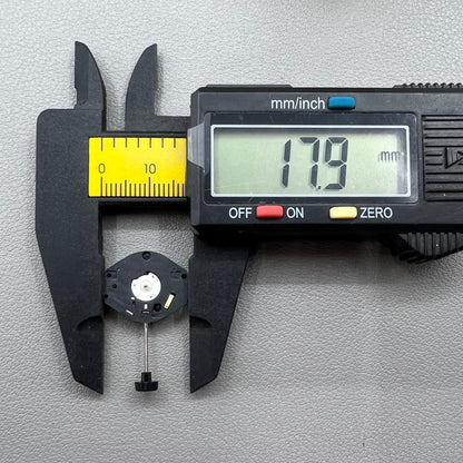 Set of 2 Japan Miyota 6T28 quartz movements with small second hand at 6 o'clock, precise and reliable.