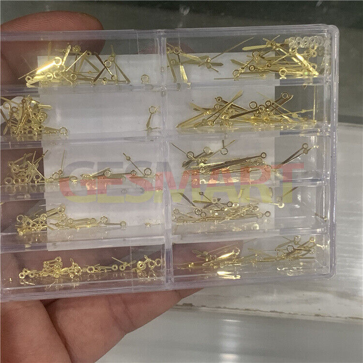 Three-piece hour, minute, and second hands set for Miyota 2035 PC21 watch movement, precise and durable.