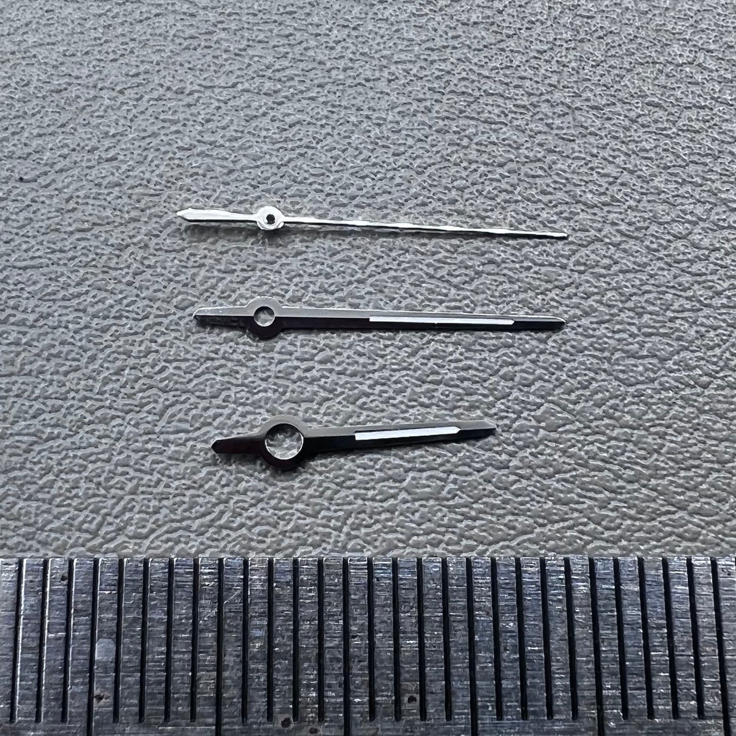 Silver Green Luminous Watch Hands Generic For ETA 2892 2836 2824