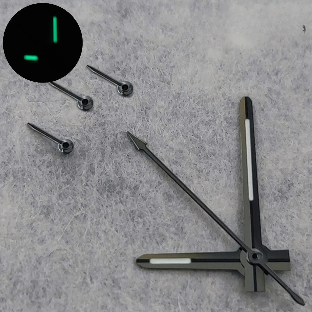 6Pins Multicolor Hands with Green Luminous Watch Hands Pointers for VK63 VK64