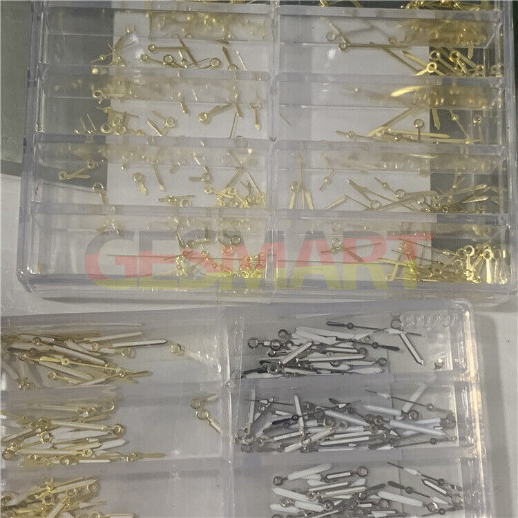 Three-piece hour, minute, and second hands set for Miyota 2035 PC21 movement, watch accessory.