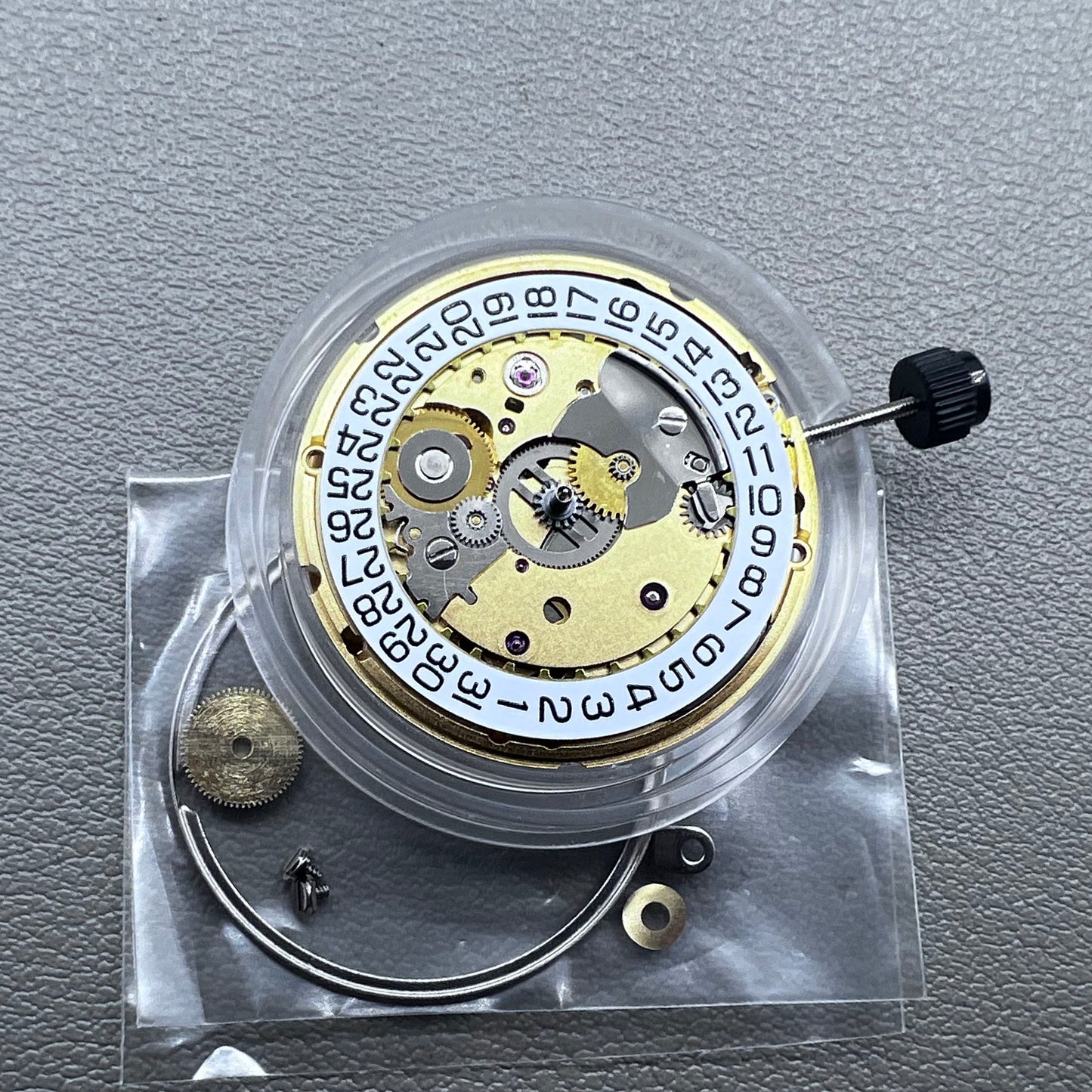 PT5000 golden automatic watch movement with ETA2824 SW200 replacement for precise timekeeping