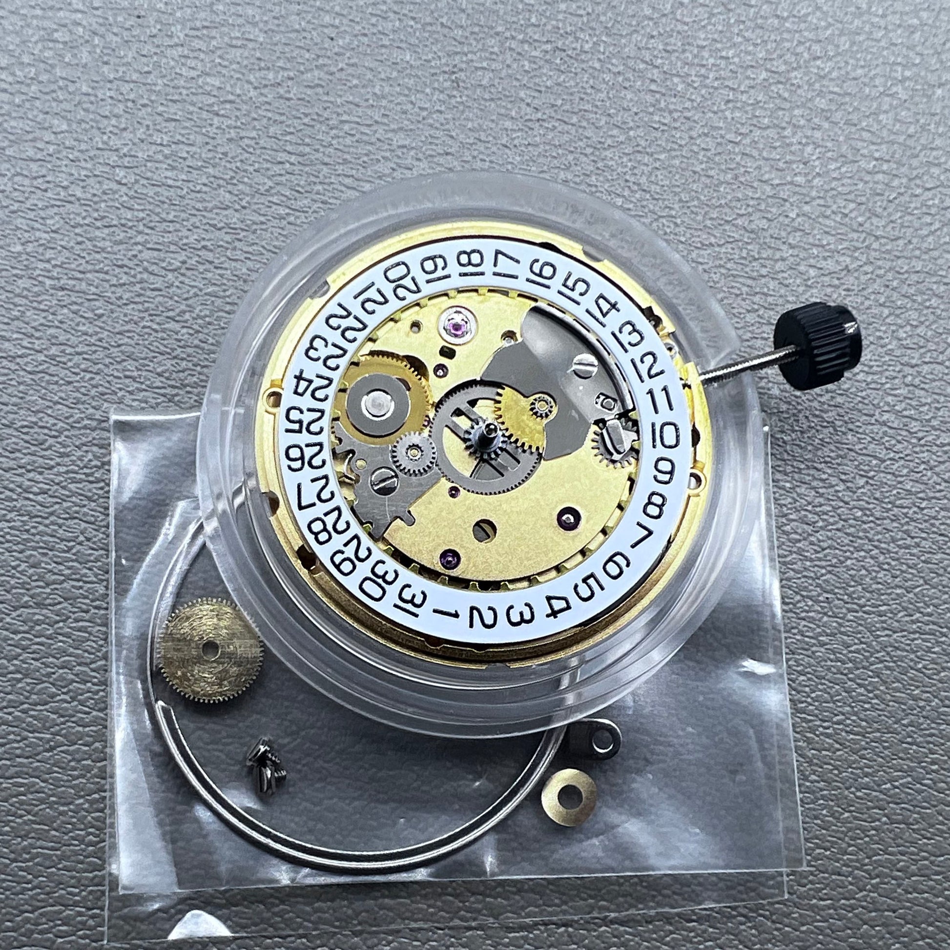 PT5000 golden automatic watch movement with ETA2824 SW200 replacement for precise timekeeping