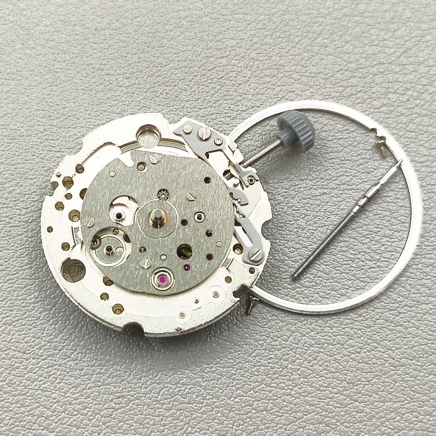 Japan Silver Hollow Miyota 8245 Automatic Mechanical Movement 2 Hands