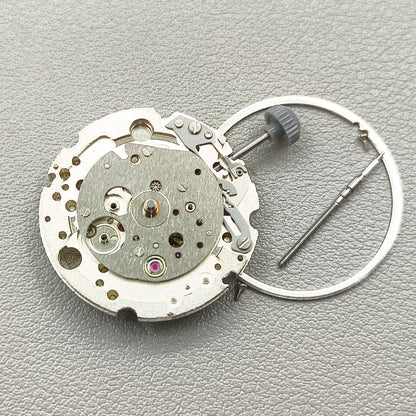Japan Silver Hollow Miyota 8245 Automatic Mechanical Movement 2 Hands