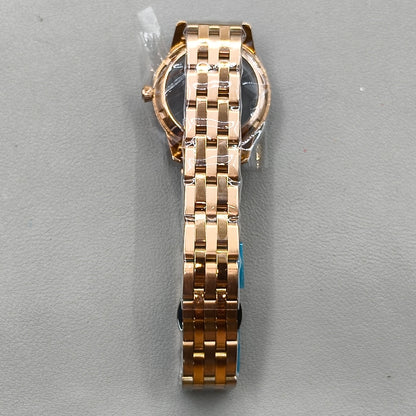 33mm Rose Gold Watch Case Strap for NH35 NH36 316L Steel Case Watchband