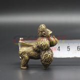 Solid Copper Gorilla Trinket Vintage Handmade Hand Carved Bronze Model Figurines