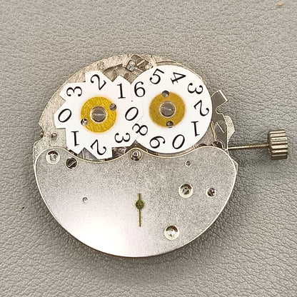 Tianjin T17 Chronograph Mechanical Movement Ultra Thin Big Calendar@12