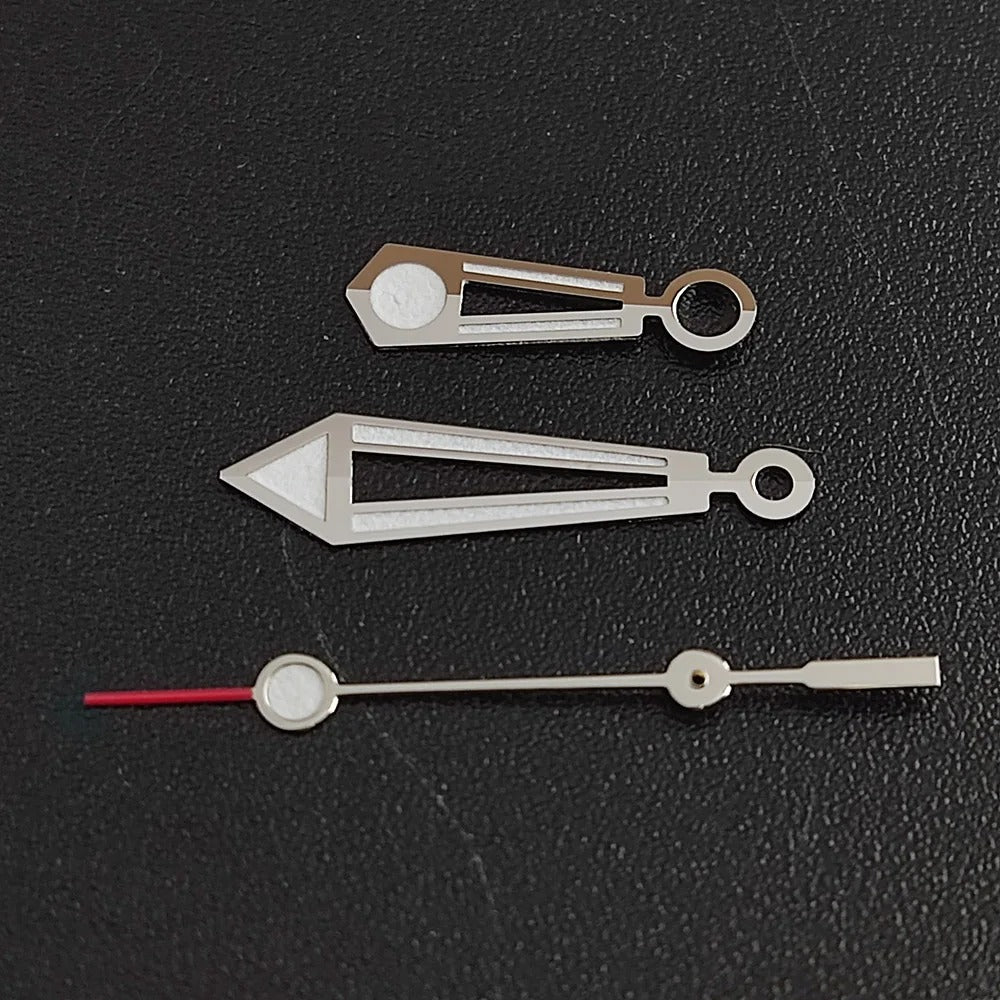Luminous watch hands for NH35, NH36, ETA 2836, 2824 & Miyota 8205, 8215 movements