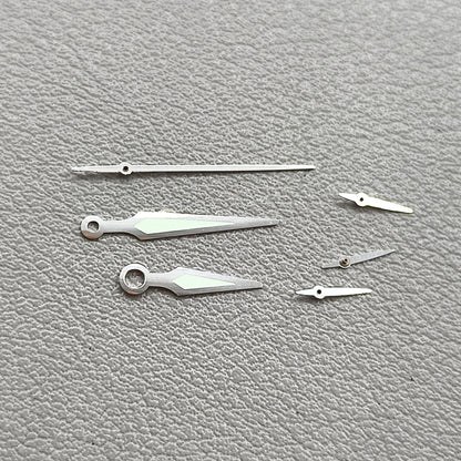 Silver Trim Luminous 6 Pins Watch Hands for ETA G10.211 Quartz Watch Movement