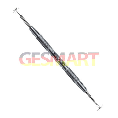 Bergeon 6767-F spring bar tool for precise removal and fitting of watch bracelets.