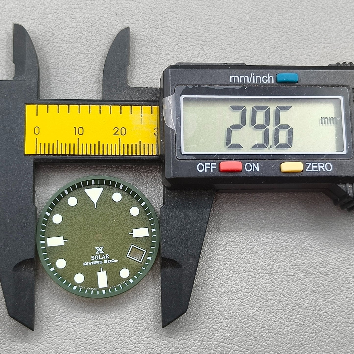 Green Diving Modified Datejust Green Luminous Watch Dial for VS42A Movement