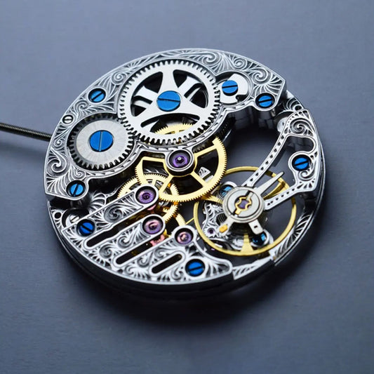 1 PC Movement Manual Skeleton Hollow Manual Winding For Seagull ST36 st3620k ETA 6498 Parts Watch Repair Replacement Tool