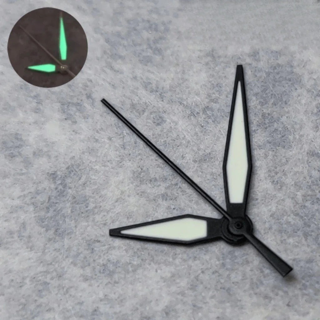 C3 Green luminous Multicolor Watch Hands for NH34 NH35 4R35 NH36 4R36 Movement