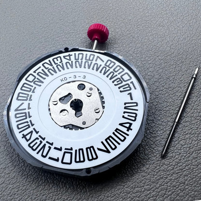 Miyota 2453 Quartz Movement Date@3 with Watch Stem