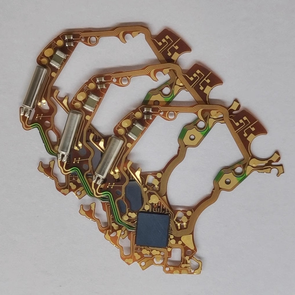 Seiko V176A quartz movement circuit board, original Japan-made watch part for precise timekeeping