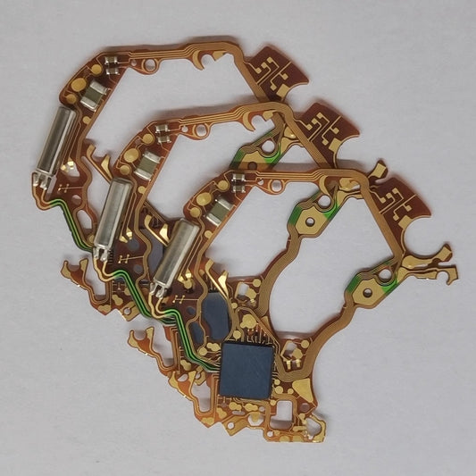 Seiko V176A quartz movement circuit board, original Japan-made watch part for precise timekeeping