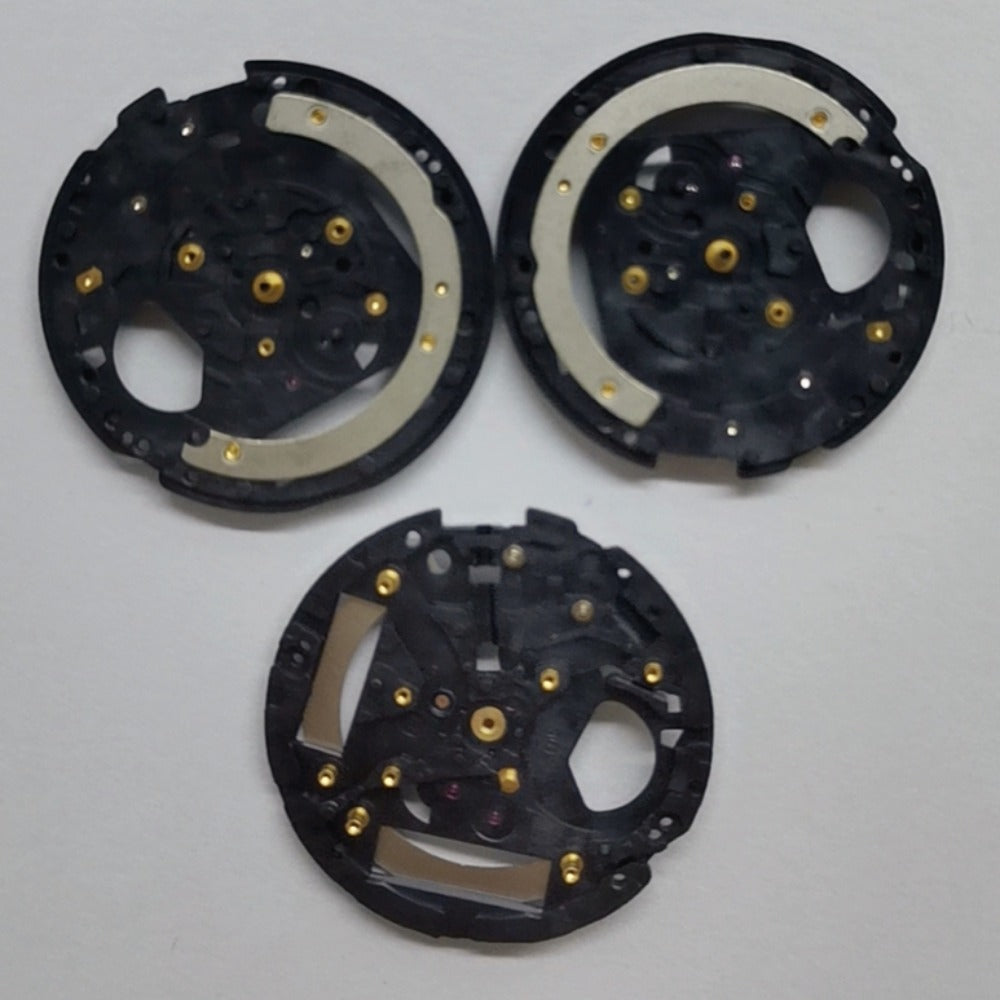 Seiko 5M65 5M85A quartz movement main wheel bridge, Japan made, precision watch part.