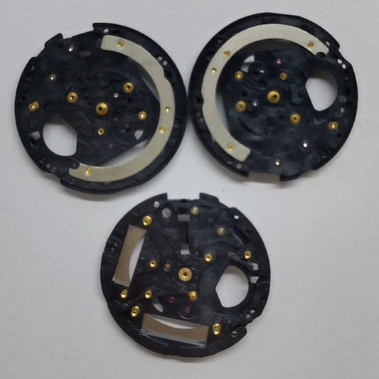 Seiko 5M65 5M85A quartz movement main wheel bridge, Japan made, precision watch part.