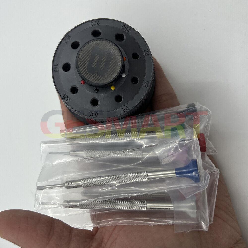 Bergeon 30081-S09 ergonomic 9-piece watchmakers screwdriver set for precise watch repair tasks.