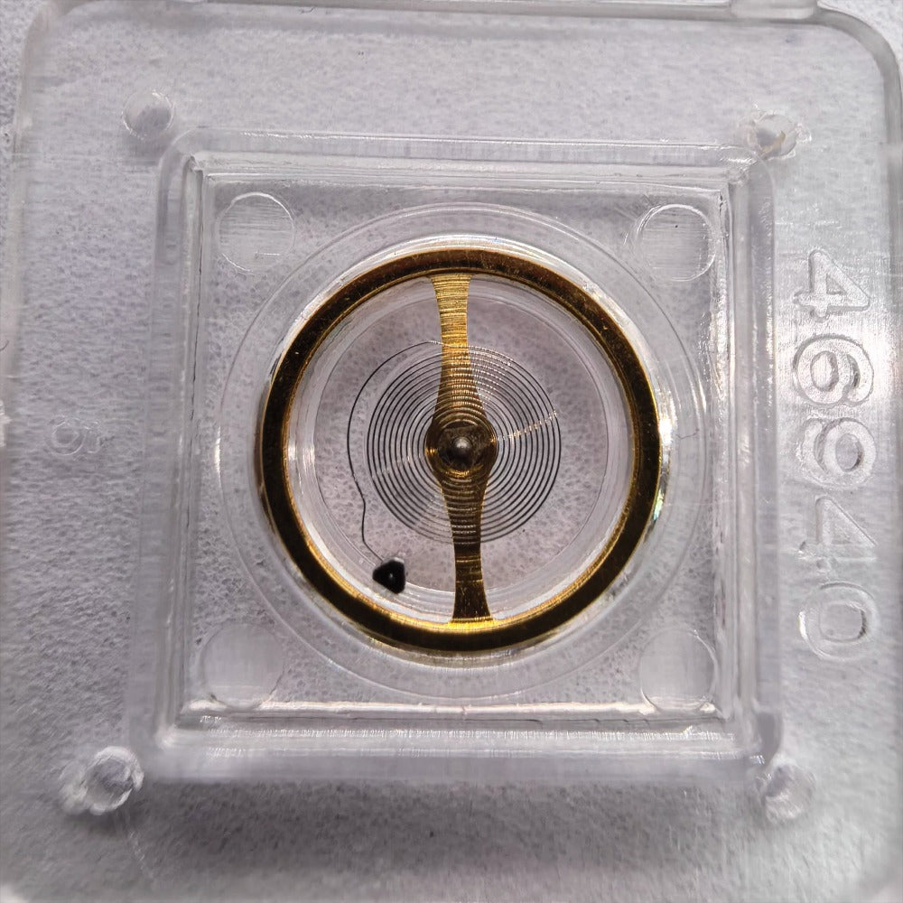 Generic China-made balance wheel for Miyota 8200 series watch movement, precise timing component.