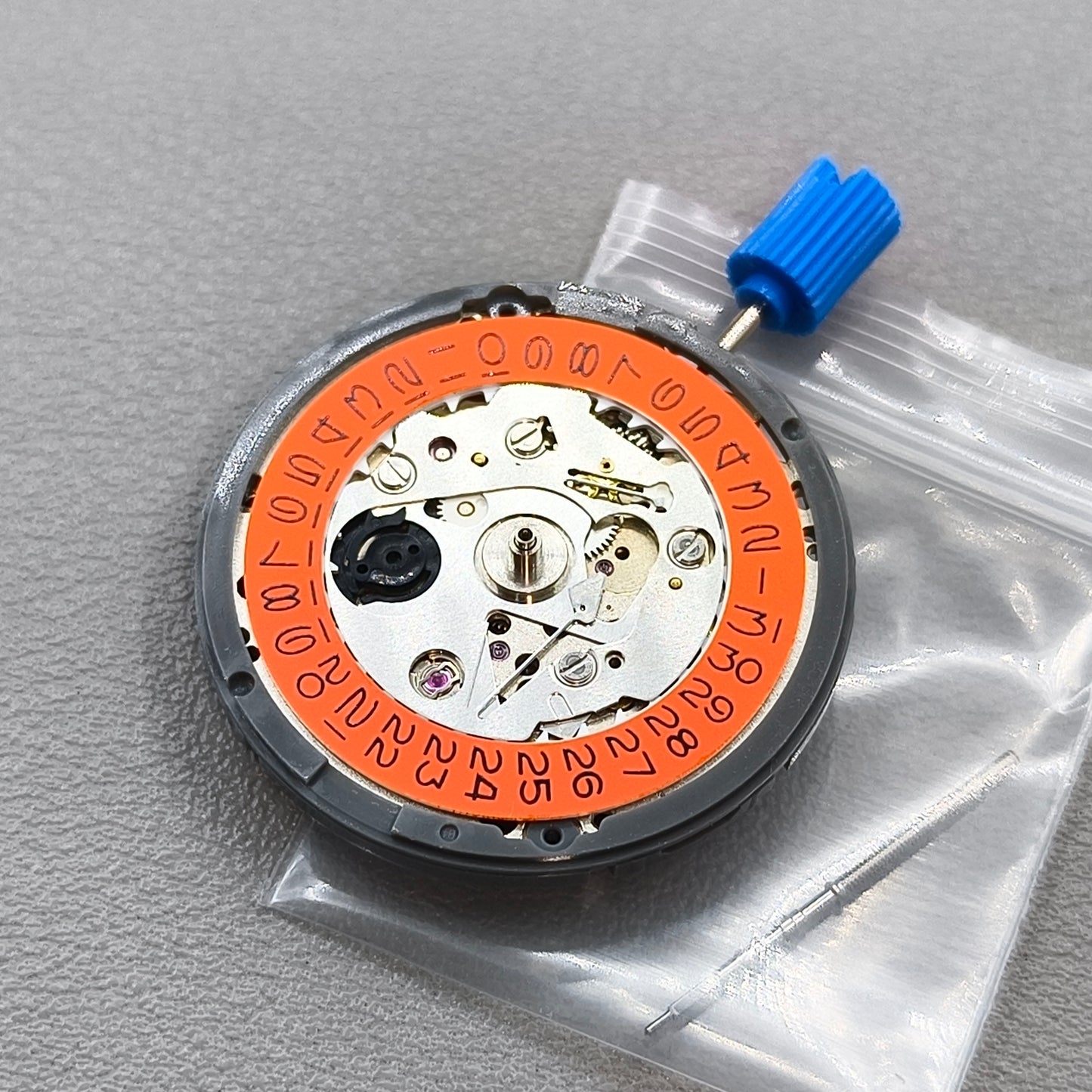 Seiko NH35 Orange Disk Automatic Mechanical Movement High Accuracy