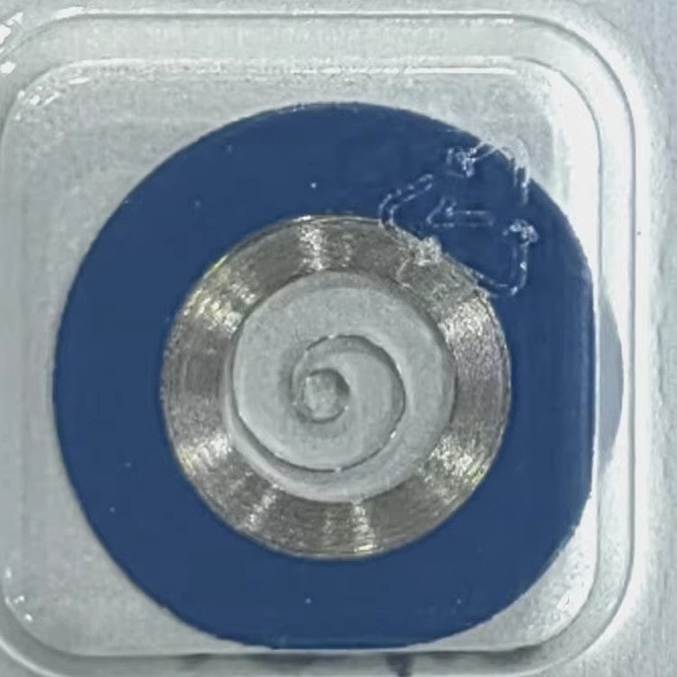 Swiss Made CTR 1847 mainspring for automatic mechanical watch movement, precision replacement part.