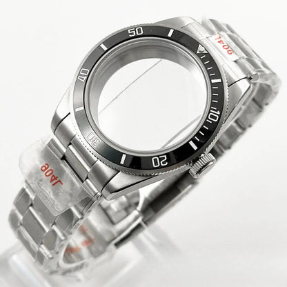 39MM Bezel Domed Sapphire Crystal Case for NH34 NH35 NH36 NH38 ETA 2824 PT5000