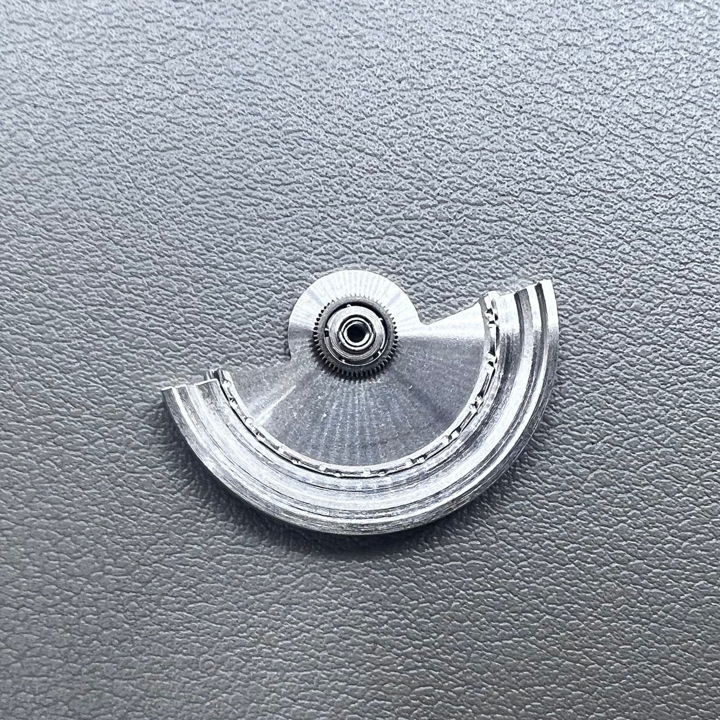 No Hollow Silver Radial Pattern Rotor, Seiko NH34 NH35 NH36 NH38 Compatible Watch Accessory