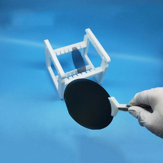 PTFE tweezers, heat resistant for safe watch repair and semiconductor wafer handling.