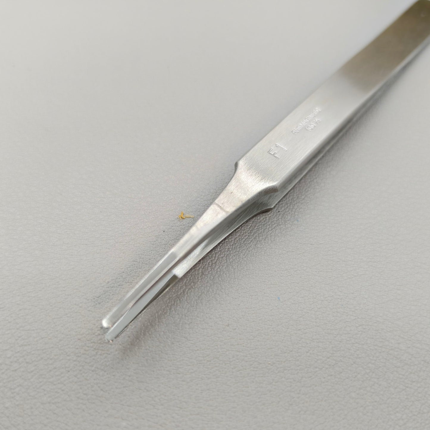 Swiss Horotec MSA12.302-F1 100% Antimagnetic Steel Tweezer