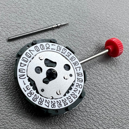 Japan Miyota 2015 quartz watch movement with date display at 3 o?clock, precise timekeeping accessory.