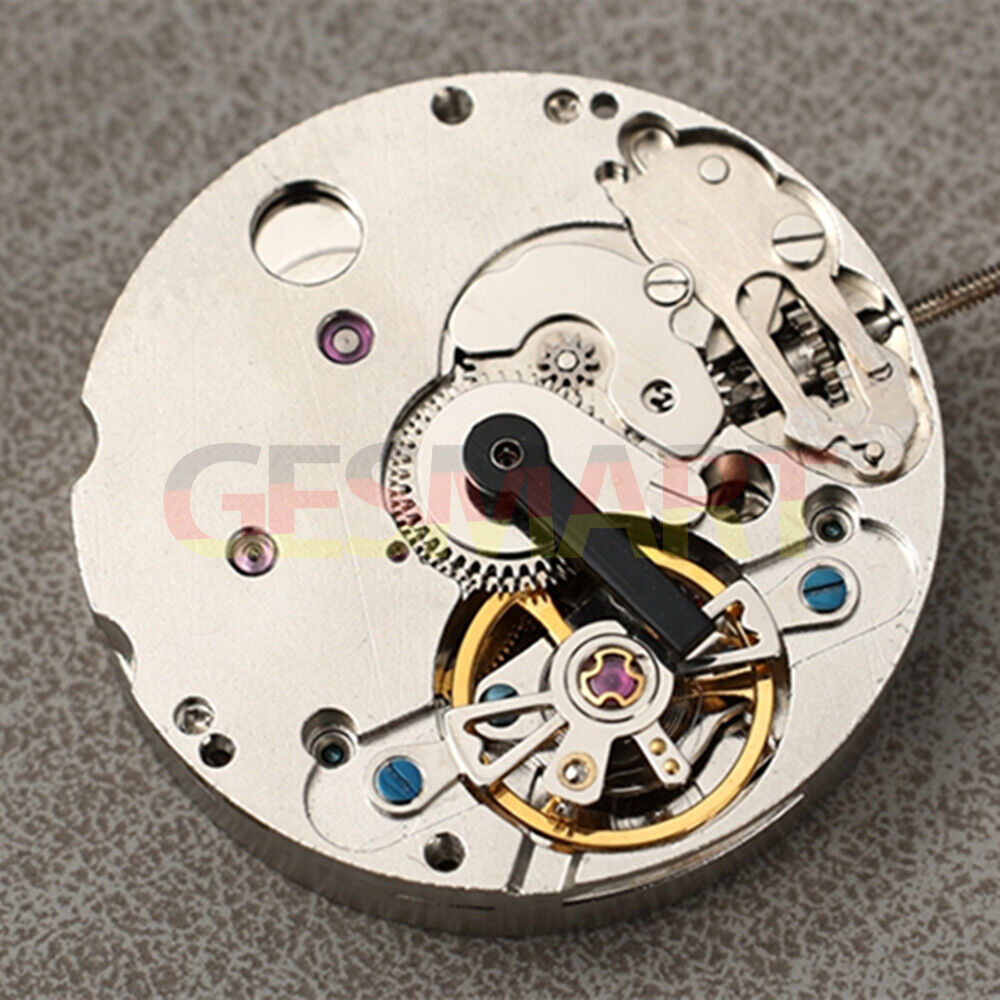 Shanghai Silver JH5001 multifunctional automatic watch accessory with mechanical movement details.