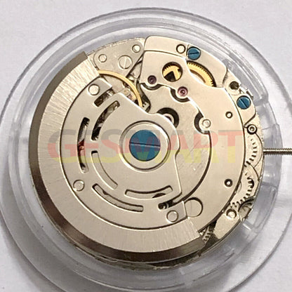NN 2813 automatic watch movement, featuring single calendar and small seconds at 6 o'clock.
