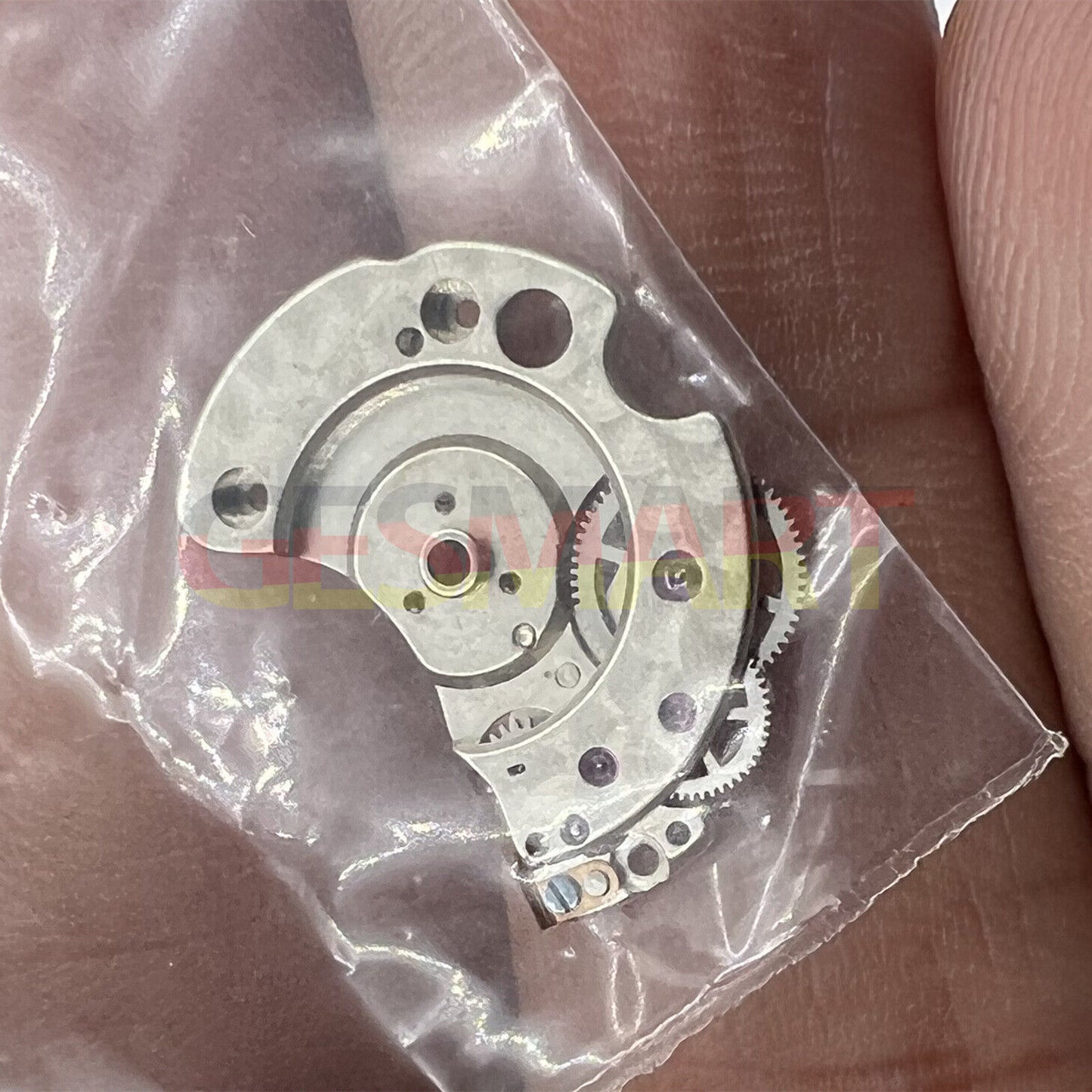 Automatic wheel bridge watch part compatible with Seagull ST2502-2555 movements for precise repairs.