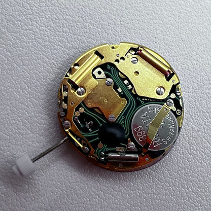 Swiss ISA 8171 Quartz Movement Date@4 White Disk 6 Hands Movement