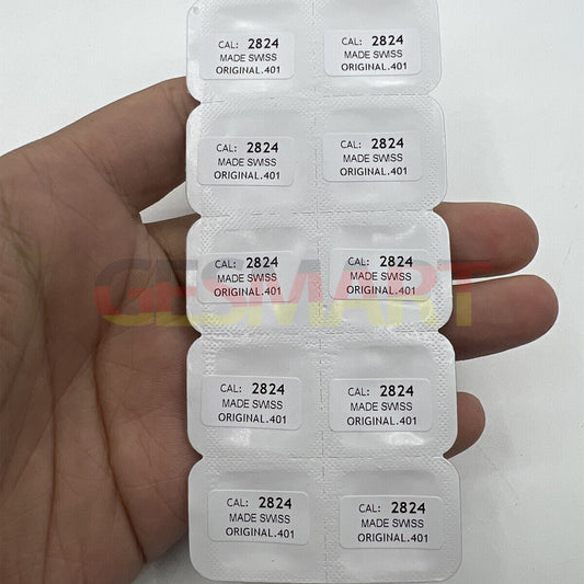 Swiss Made ETA 2824 watch winding stem for precise timepiece repair and maintenance.  