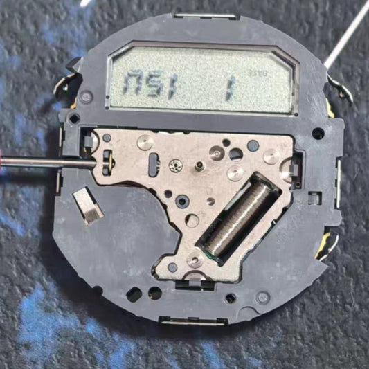 Japan Made Miyota T201 Quartz Movement with Display Watch Part