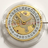 China Made SHANGHAI 2824 Golden Automatic Mechanical Movement Date At 3