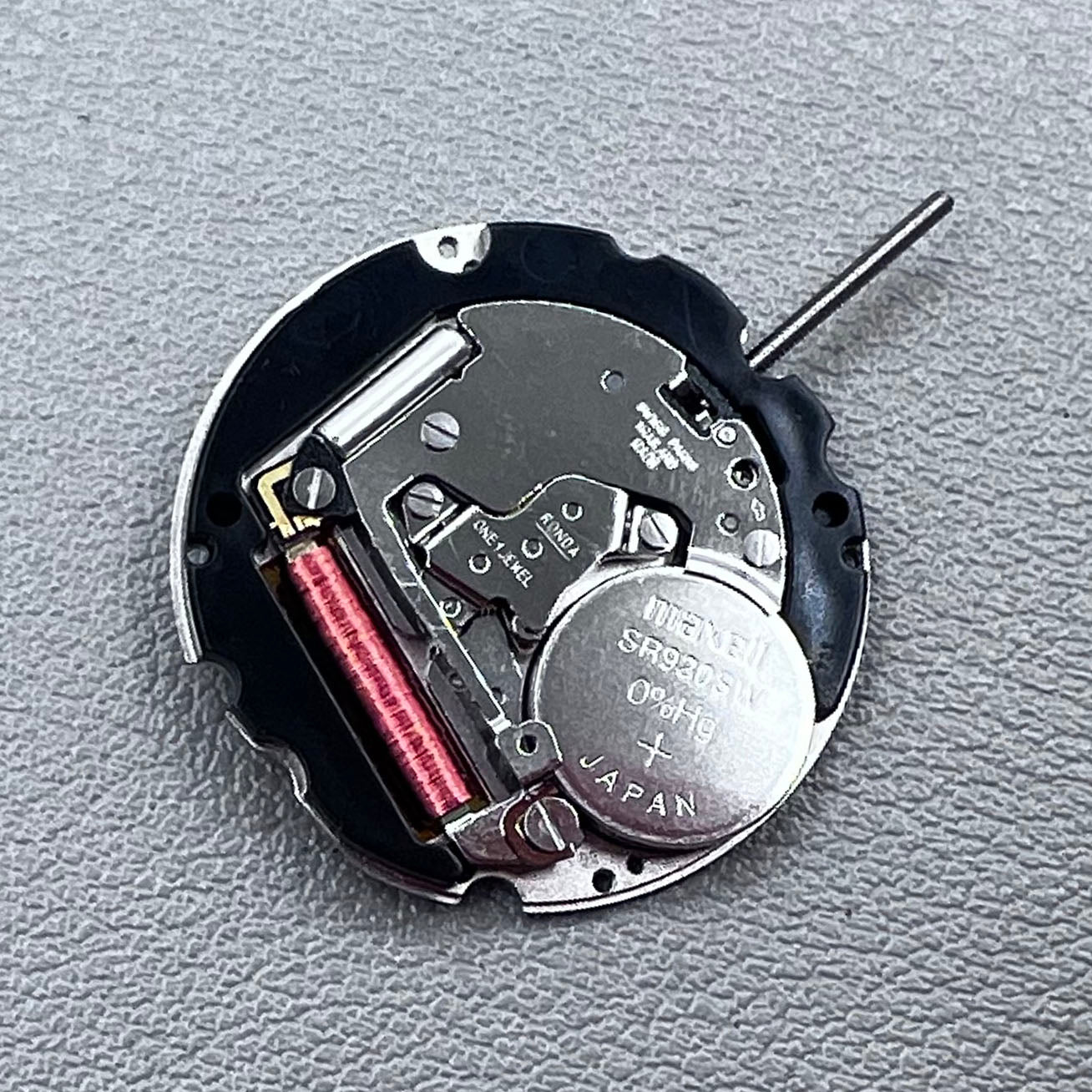 Swiss Ronda 705 Watch Quartz Movement 3 Hands Single Calendar Date@6