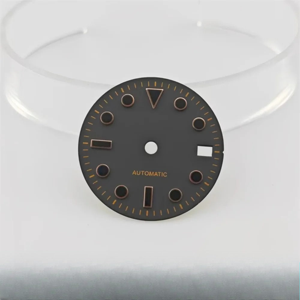 28.5mm Watch Dial Multicolor Nail SUB No Luminous for NH34/NH35 Movement