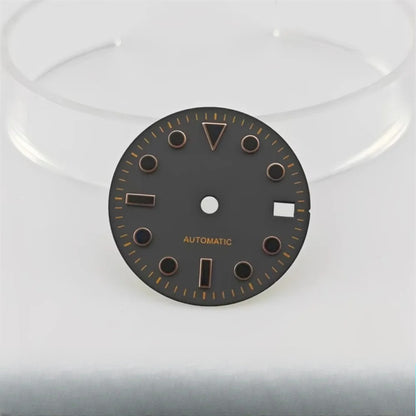 28.5mm Watch Dial Multicolor Nail SUB No Luminous for NH34/NH35 Movement