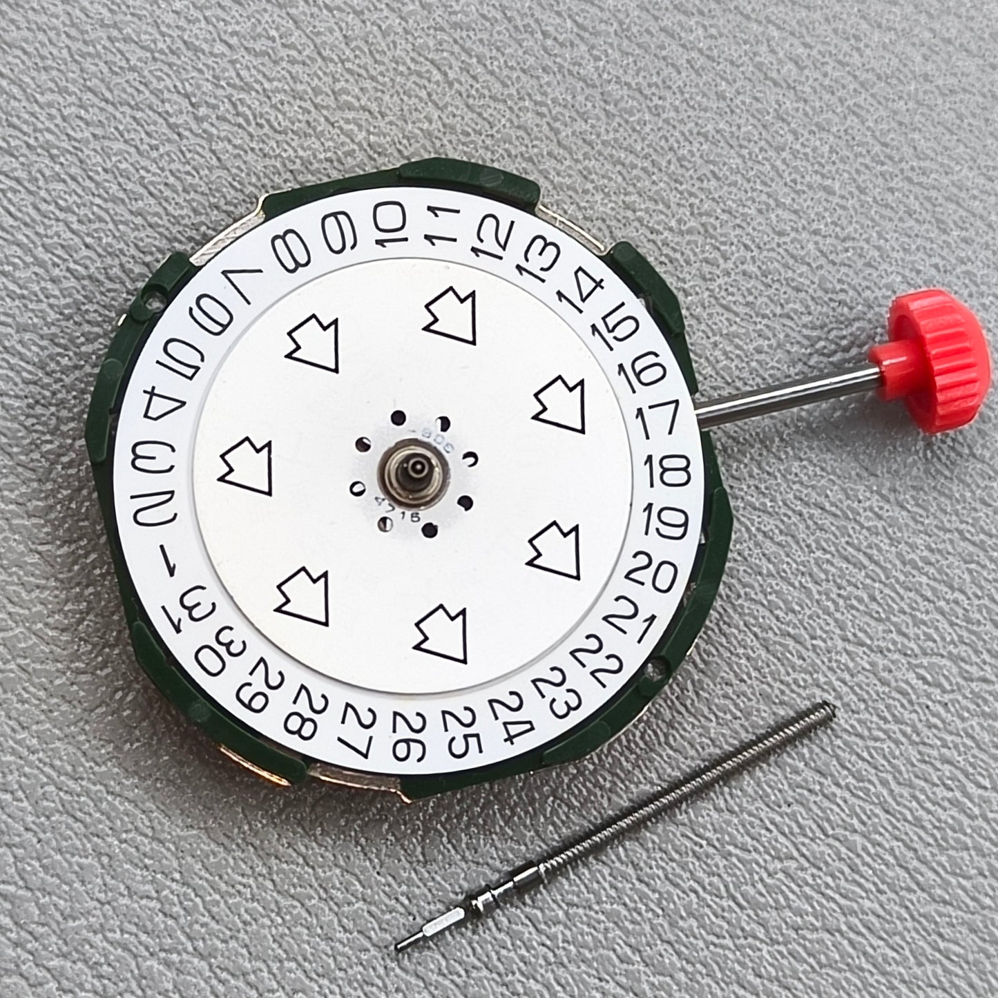 Japan Miyota 2105 Date@3 Single Calendar Movement White Dial Arrow Pattern