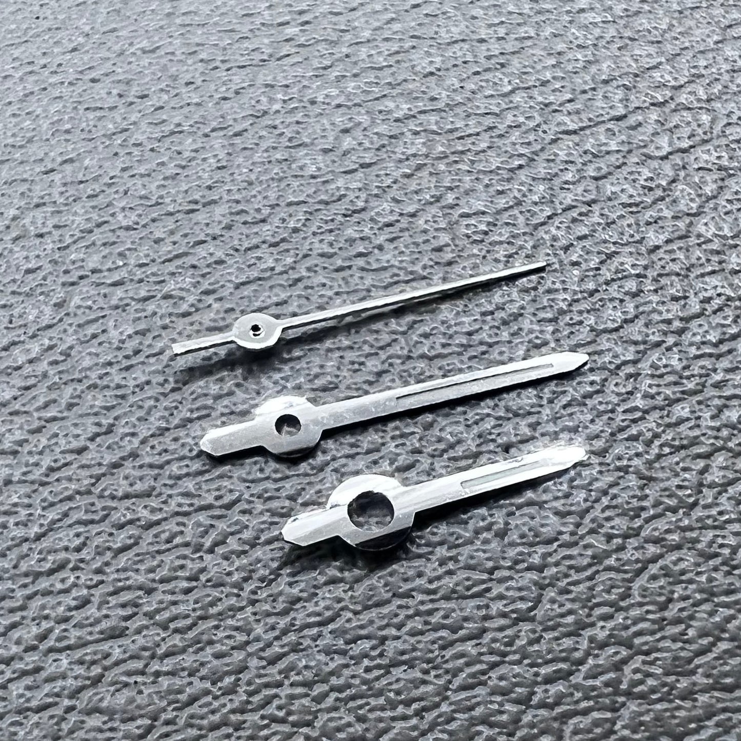 8.6x8.5x6mm Green Luminous Silver Trim Watch Hands for ETA2671 Movement