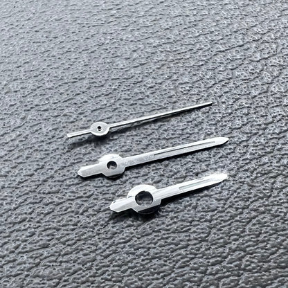 8.6x8.5x6mm Green Luminous Silver Trim Watch Hands for ETA2671 Movement