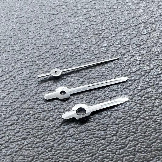 8.6x8.5x6mm Green Luminous Silver Trim Watch Hands for ETA2671 Movement