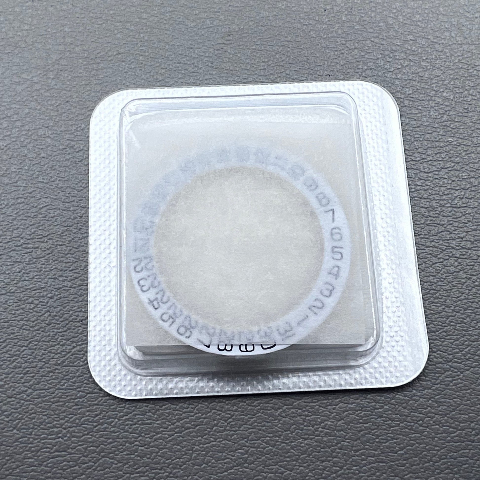Date disk wheel for ETA 7750 watch movement, showing date at 3 o'clock position.