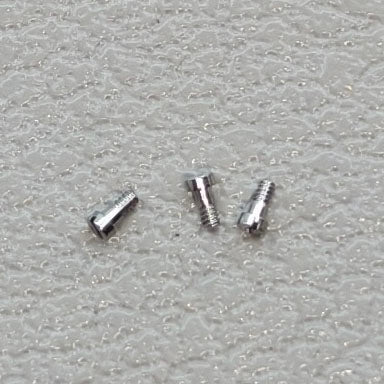 3 PIECES Replacement  Screw for Hairspring Bridle for RLX 3135 Movement #3135-5452
